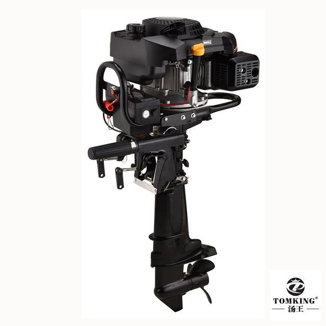 Air-cooled Outboard Motor Zongshen Engine 9.0HP 4-stroke TKZ225RE Gasoline Outboard Motor Electric Start with Reverse Gear
